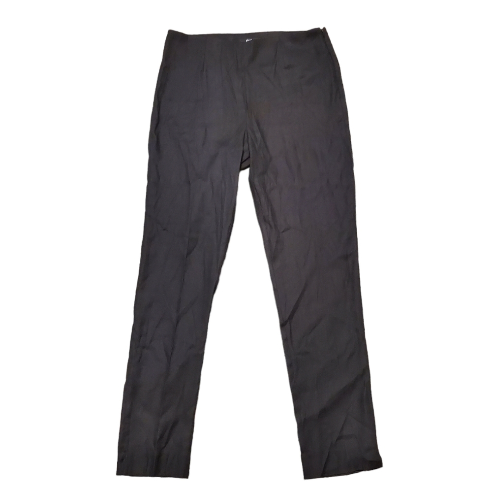 Eric Signature 8 Linen Blend Black Pants